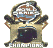 [2003 World Series Champs Cap Marlins Pin]