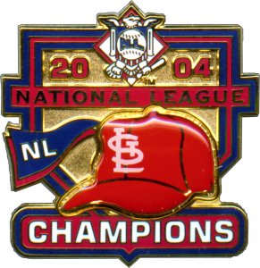 St. Louis Cardinals 2011 World Series Champions Trophy Pin - A