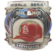 [2006 World Series Champs Cap Cardinals Pin]
