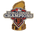 [2012 World Series Champs Trophy Giants Pin]