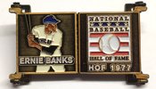 [Ernie Banks Door Pin - Closed]