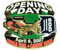 2007 Orioles Opening Day pin
