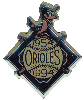 Orioles 40th Anniversary pin