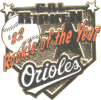 Orioles Cal Ripken Jr Rookie of the Year pin