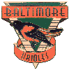 Orioles Tri-logo pin