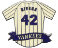 [Mariano Rivera Yankees Jersey Pin]