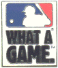 [What A Game Pin]