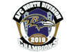 Baltimore Ravens 2019 AFC North Champs Pin