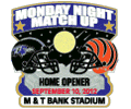 2012 Ravens Home Opener pin