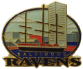 Ravens City Pin