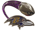 Ravens Glitter Trail Pin