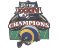 Super Bowl 34 Champs Pin
