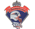 Patriots SB36 Champs Pin