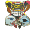 Patriots SB38 Dueling Pin