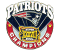 Patriots SB38 Pin