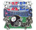 Super Bowl 40 Champs Stars Pin