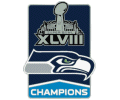 Super Bowl 48 Champion Seahawks Trophy Pin