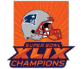 Super Bowl 49 Champion Patriots Pin