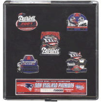 [Super Bowl 36 5 Pin Set]