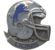 Lions Helmet Pin