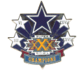 Super Bowl 30 Champs 5 Stars Pin