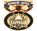 Washington Capitals Gold Oval Pin