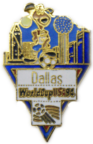lapel badge butterfly fitting USA'94 World Cup 
