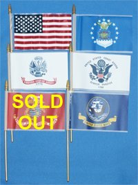 Plastic Military Flags