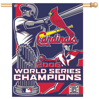 St. Louis Cardinals Years World Champions Banner Flag - State Street  Products