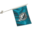 [Marlins Car Flag]