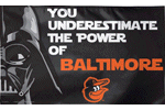 [Orioles Darth Vader Star Wars Flag]