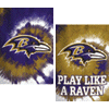 [Ravens Tie Dye Garden Banner]