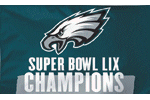 [Super Bowl 59 Champions Eagles Flag]