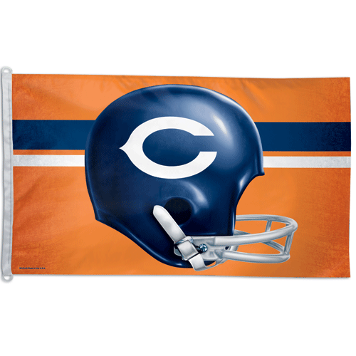 Fremont Die 2324592701 Chicago Bears Flag - Jersey Design