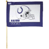 [Indianapolis Colts 12x18  Stick flag]