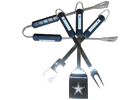 [Cowboys 4 piece BBQ Set]