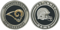 [St. Louis Rams Challenge Coin]