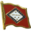 [Arkansas Flag Pin]