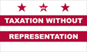 [DC - Taxation Without Representation Flag]