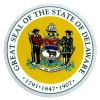 [Delaware State Seal Reflective Decal]