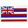 [Hawaii Flag Reflective Decal]
