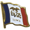 [Iowa Flag Pin]