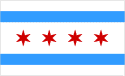 [Chicago, Illinois Flag]