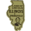 [Illinois State Shape Magnet]