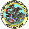 [Illinois State Seal Patch]