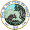 [Indiana State Seal Patch]