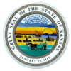 [Kansas State Seal Reflective Decal]