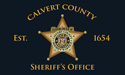 [Calvert County Sheriff, Maryland Flag]