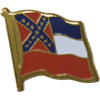 [Mississippi Flag Pin]