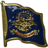 [North Dakota Flag Pin]